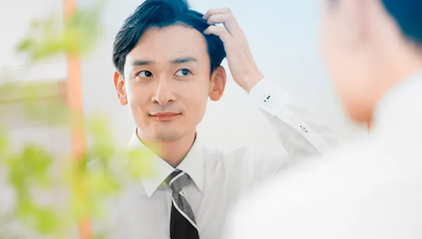 傷が小さく目立ちにくい